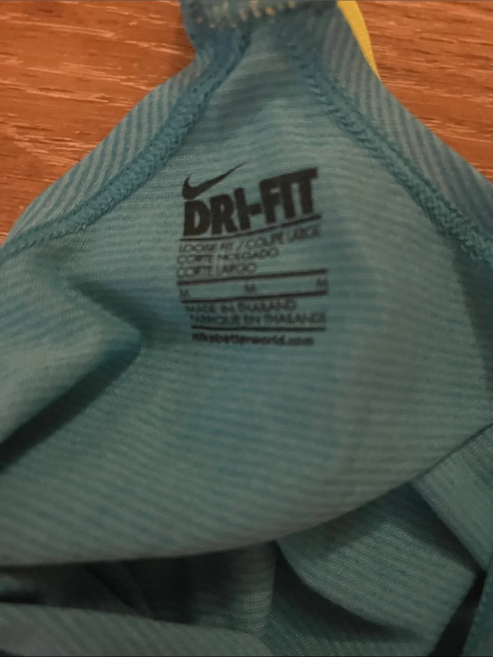 Nike Women's Teal Tank with Neon Green Straps